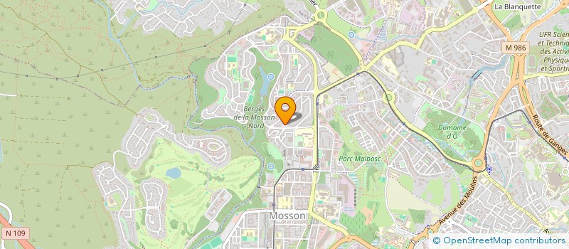 localisation de l'entreprise NEOSIDE à MONTPELLIER