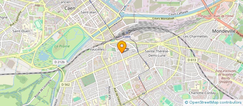 localisation de l'entreprise NEOSKALI  CAEN
