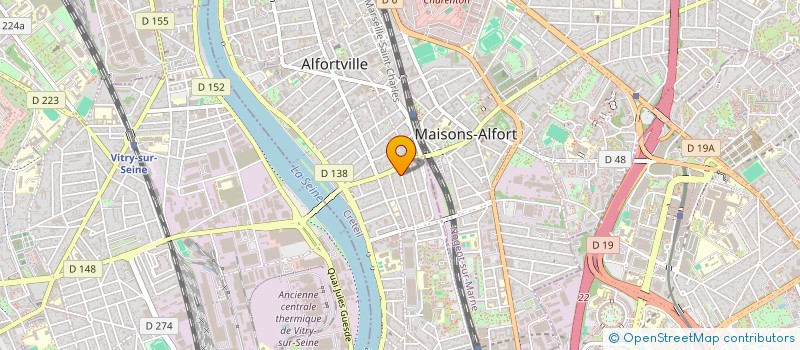 localisation de l'entreprise NEOSMARTIT à ALFORTVILLE