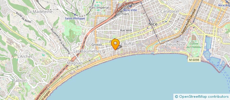 localisation de l'entreprise NEOSOL MATTING à NICE