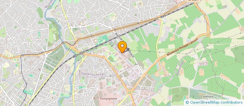 localisation de l'entreprise NEOSOLARIS à CASTELNAU-LE-LEZ