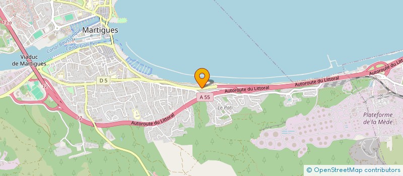 localisation de l'entreprise NEOSPACE à MARTIGUES