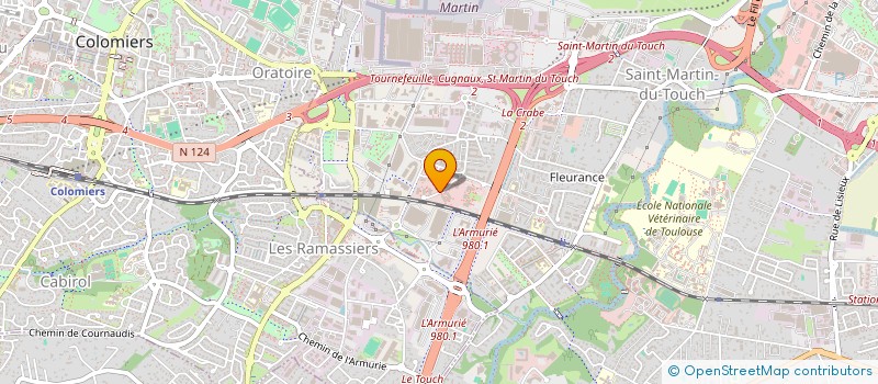 localisation de l'entreprise NEOSPIRIA à TOULOUSE