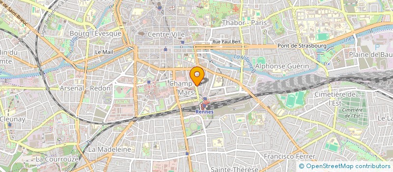 localisation de l'entreprise NEOSSING à RENNES