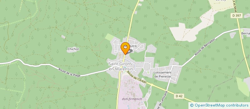 localisation de l'entreprise NEOSTAL à VIELLE-SAINT-GIRONS