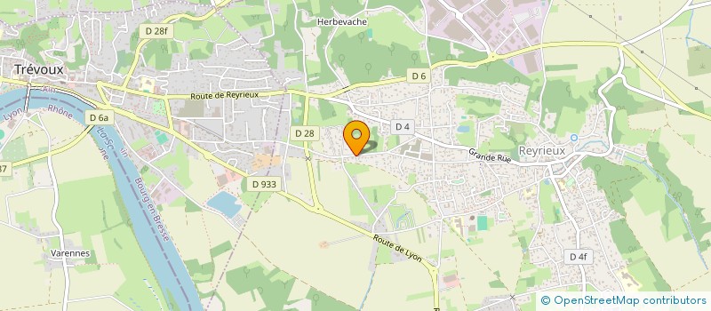 localisation de l'entreprise NEOSTORE à REYRIEUX