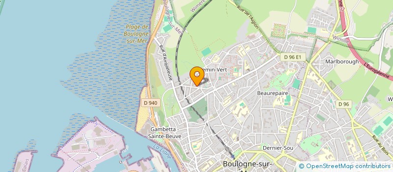 localisation de l'entreprise NEOSTREET CIE à BOULOGNE-SUR-MER