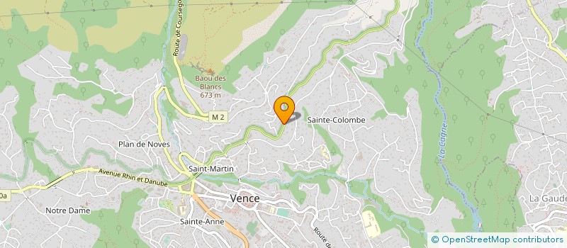 localisation de l'entreprise NEOSUD  VENCE