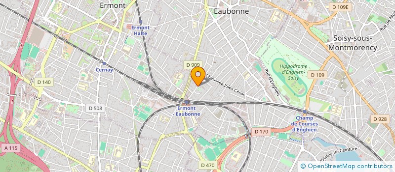 localisation de l'entreprise NEOSYA à EAUBONNE