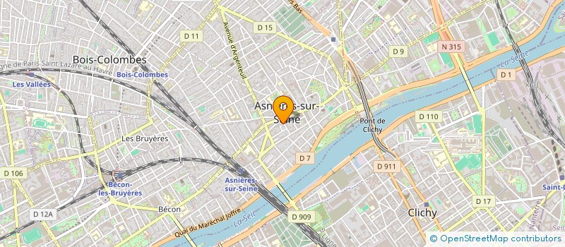 localisation de l'entreprise NEOSYNDIC HOLDING  ASNIERES-SUR-SEINE