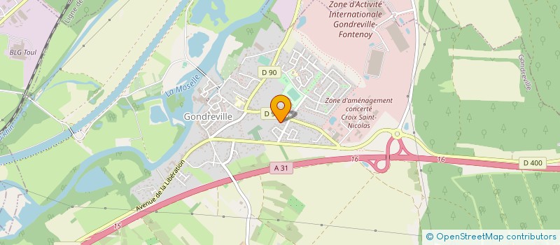 localisation de l'entreprise NEOSYS CONSTRUCTION  GONDREVILLE