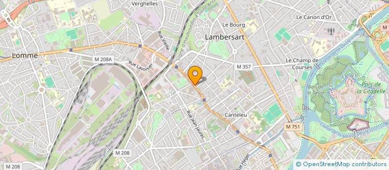 localisation de l'entreprise NEOTEC TRAVAUX à LAMBERSART