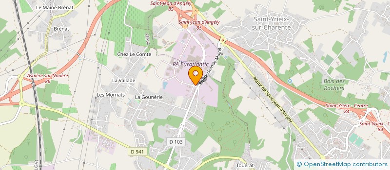 localisation de l'entreprise NEOTECH à FLEAC