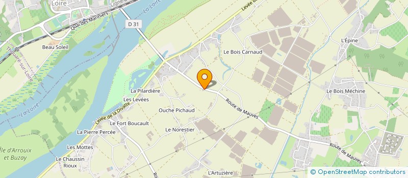 localisation de l'entreprise NEOTECH à DIVATTE-SUR-LOIRE