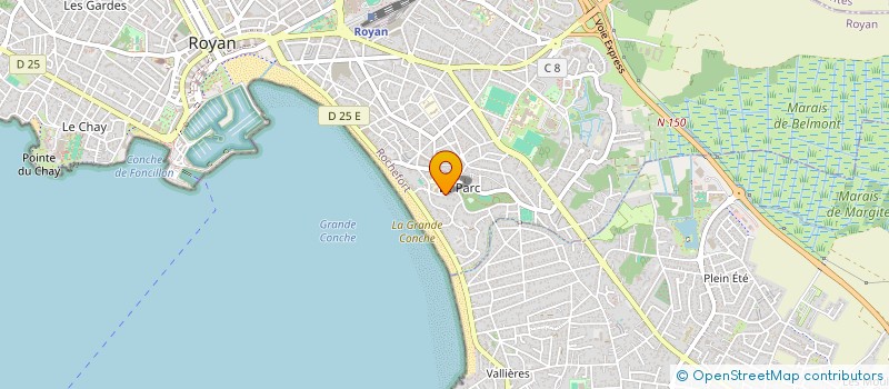 localisation de l'entreprise NEOTECHNIC à ROYAN