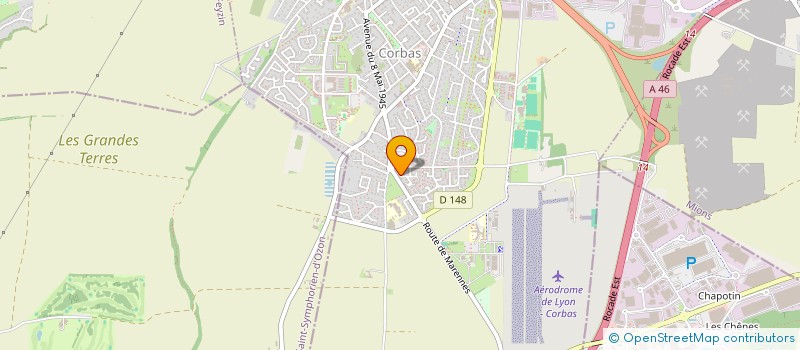 localisation de l'entreprise NEOTEMPUS à CORBAS