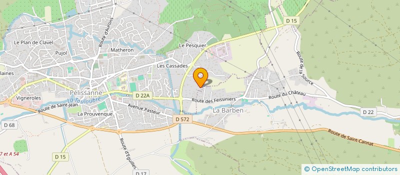 localisation de l'entreprise NEOTICE  PELISSANNE