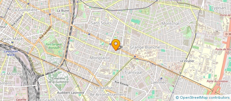 localisation de l'entreprise NEOTIK à LYON