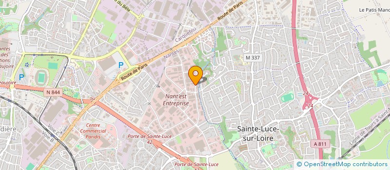 localisation de l'entreprise NEOTIM.COM' à NANTES