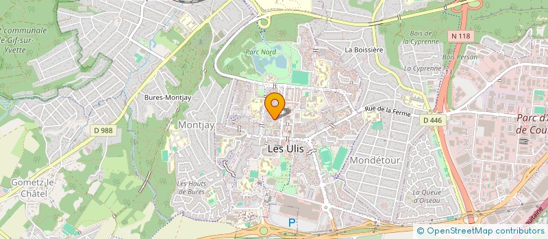 localisation de l'entreprise NEOTIS à LES ULIS
