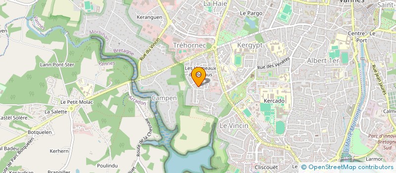 localisation de l'entreprise NEOTOM à VANNES