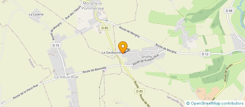 localisation de l'entreprise NEOTRAVAUX EURL  BLAINVILLE-CREVON