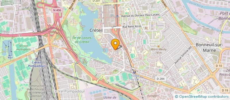 localisation de l'entreprise NEOTRIAL  CRETEIL