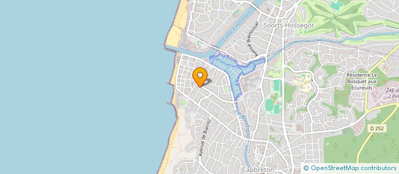 localisation de l'entreprise NEOVA CONSTRUCTIONS  CAPBRETON