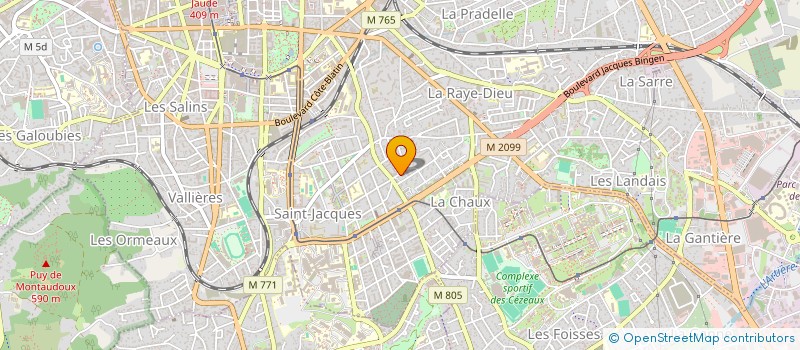 localisation de l'entreprise NEOVERANDA  CLERMONT-FERRAND