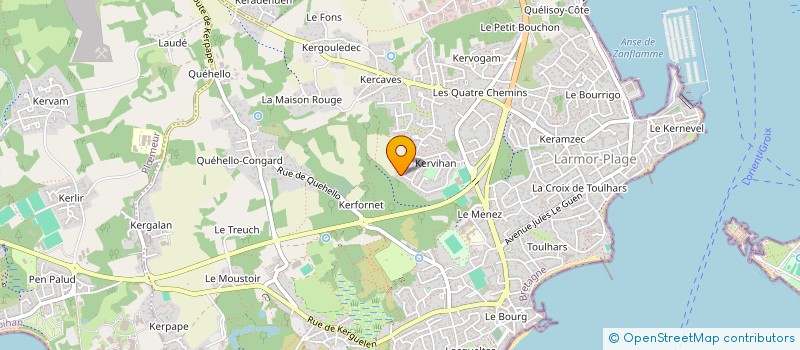 localisation de l'entreprise NEOVI  LARMOR-PLAGE