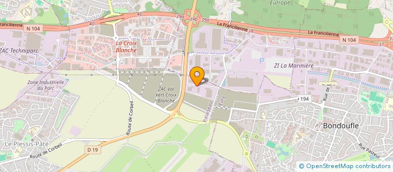 localisation de l'entreprise NEOVIA SOLUTIONS à LE PLESSIS-PATE