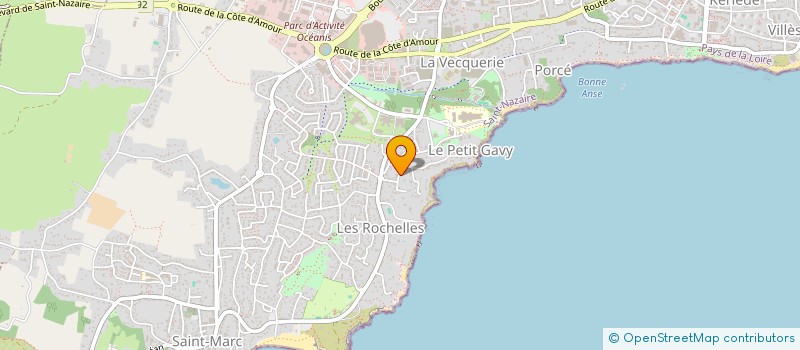 localisation de l'entreprise NEOVIDA à SAINT-NAZAIRE
