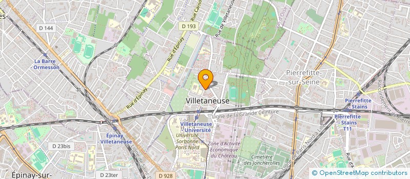 localisation de l'entreprise NEOVIM IT à VILLETANEUSE