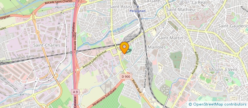 localisation de l'entreprise NEOVINO  PERPIGNAN