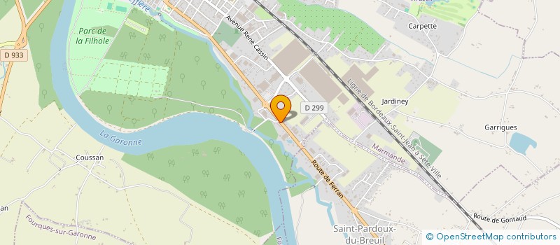 localisation de l'entreprise NEOVOLT  MARMANDE