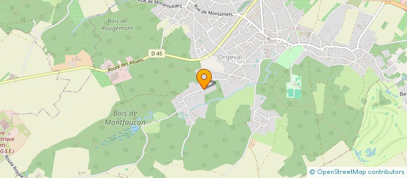 localisation de l'entreprise NEOWAN FRANCE  ORGEVAL