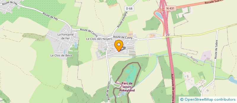 localisation de l'entreprise NEOWAY à FEY