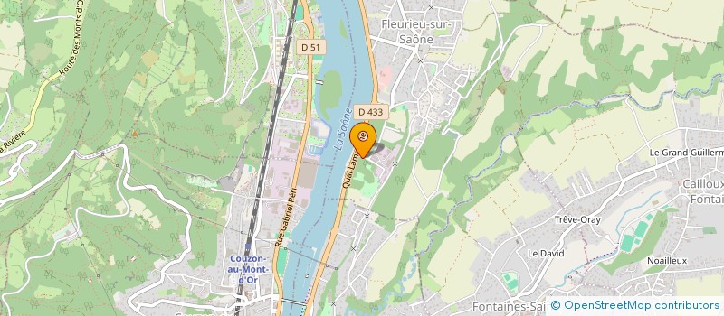 localisation de l'entreprise NEOXI DISTRIBUTION  FLEURIEU-SUR-SAONE