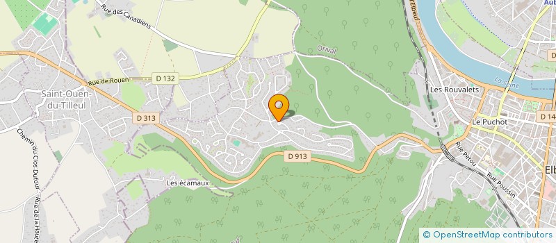 localisation de l'entreprise NEOZ HABITAT ET INDUSTRIE  ELBEUF