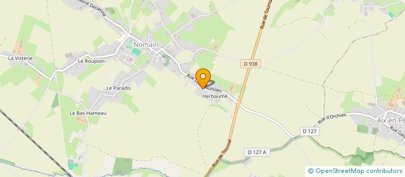 localisation de l'entreprise NEP  NOMAIN