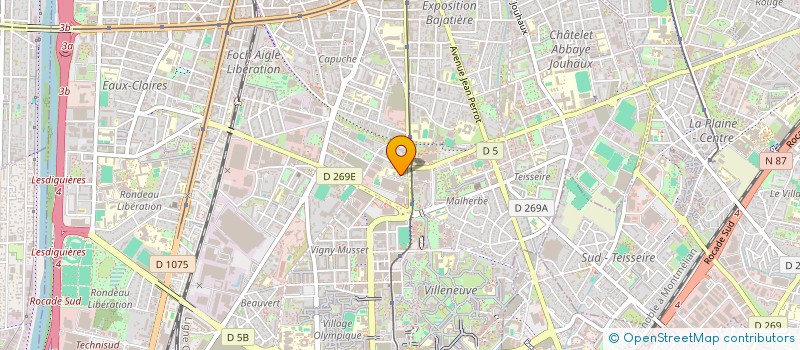 localisation de l'entreprise NEPAL TREKKING SOLIDAIRE  GRENOBLE