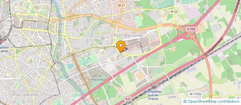 localisation de l'entreprise NEPHROCARE MONTPELLIER à MONTPELLIER