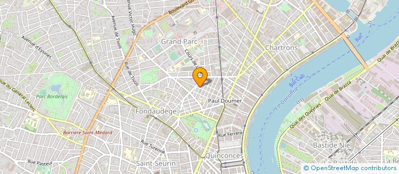 localisation de l'entreprise NEPHTYS  BORDEAUX