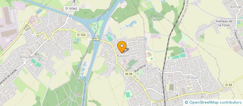 localisation de l'entreprise NEPHTYS  BAUVIN