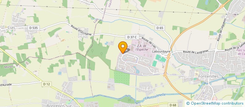 localisation de l'entreprise NEPHTYS PATRIMOINE  FONTENILLES