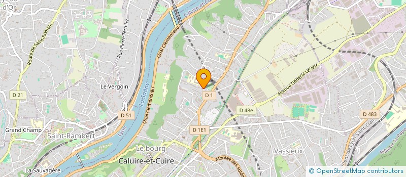 localisation de l'entreprise NEPI  CALUIRE-ET-CUIRE