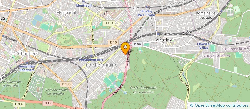 localisation de l'entreprise NEPLIM à VERSAILLES