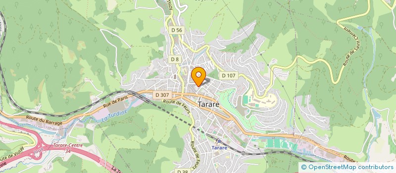 localisation de l'entreprise NEPSOD EVOLUTION  TARARE