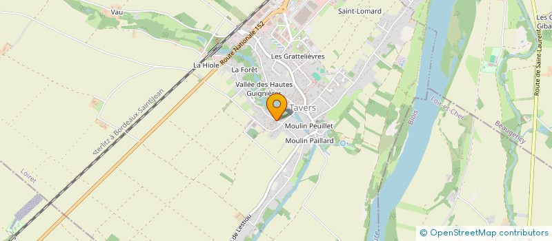 localisation de l'entreprise NEPTUN'CLUB BALGENTIEN à TAVERS