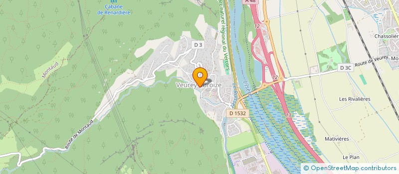 localisation de l'entreprise NEPTUN ONE  VEUREY-VOROIZE